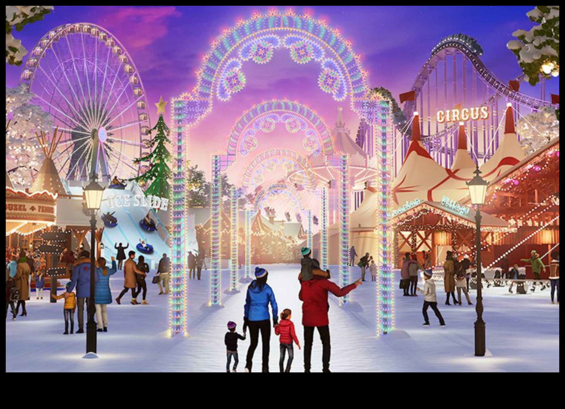 לחישות חורף התלקחו מחדש: מציאת קסמים בסצנות מושלגות