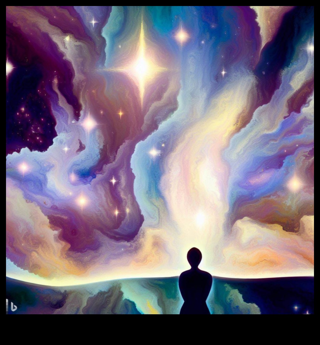 בדי שמים: נופים שמימיים צבועים בפיקסלים