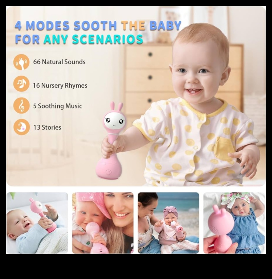 רעשנים קורנים: צעצועים מרתקים לבריאותו הקוגניטיבית של התינוק