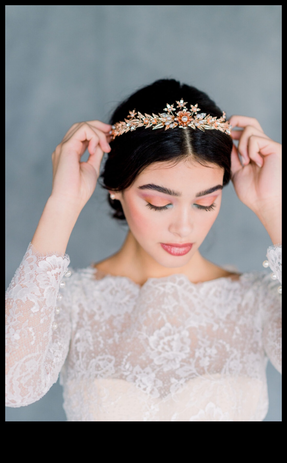 ניצוץ מפוסל: נצנצים של תכשיטי כלה