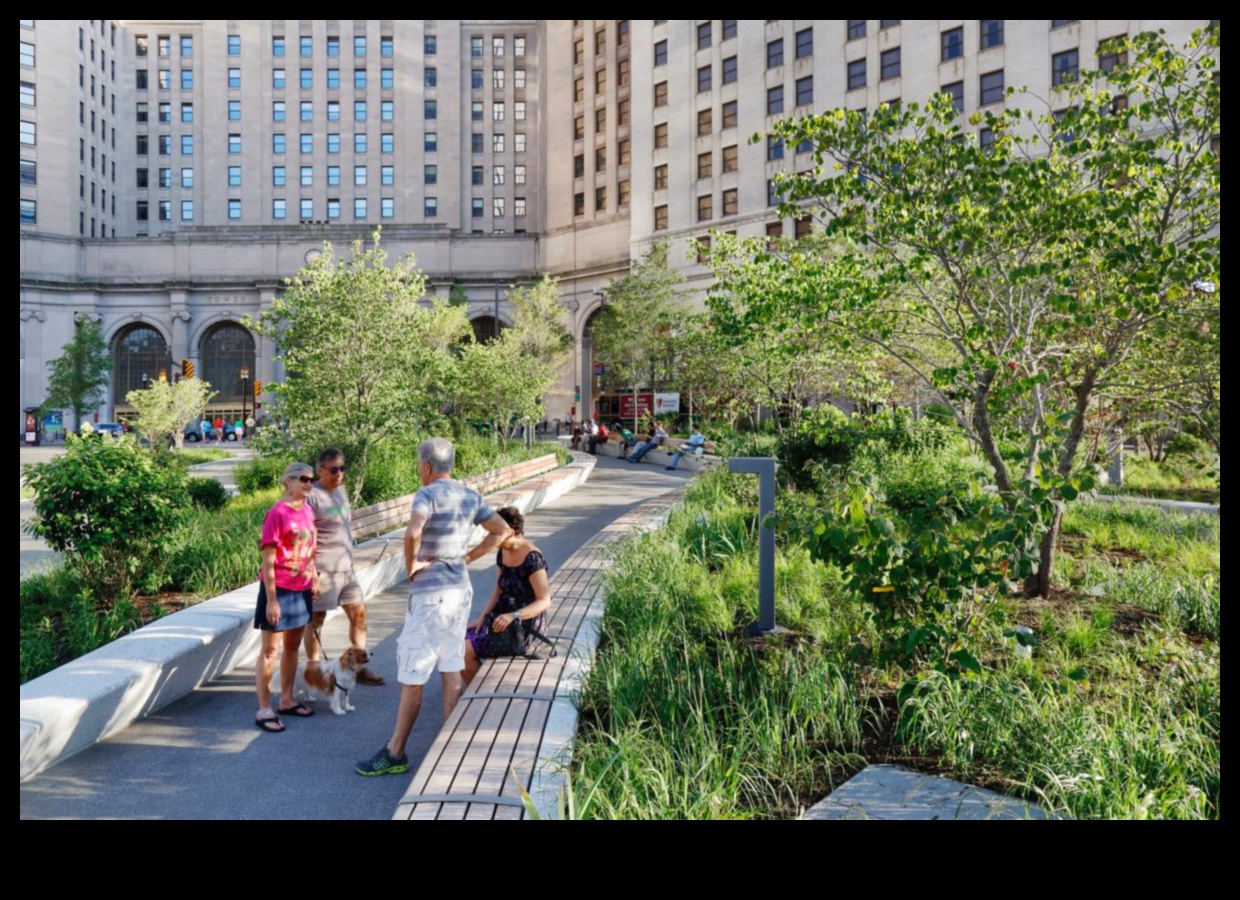 כיצד נופים משפיעים על עיצוב המרחבים הציבוריים בערים?