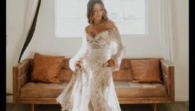 שלווה נשמה: קסם שמלת כלה בוהמית