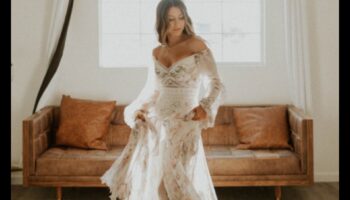 שלווה נשמה: קסם שמלת כלה בוהמית